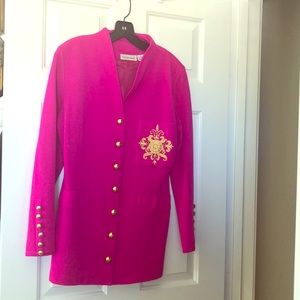 Dana Buchman Fushia Jacket
